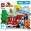 LEGO DUPLO Město: Hasičské auto s hadicí a hasičem 10473 STAVEBNICE