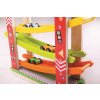 Bigjigs Toys Dřevěná automobilová závodní dráha