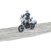 BRUDER 62731 Set motorka Ducati Scrambler s figurkou policie