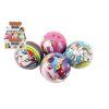 Míček pěnový měkký 9cm mix druhů v sáčku 12ks v boxu