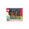 Kůň + žokej plast 15cm v krabici 20x16x5,5cm