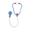 Doktor/lékař stetoskop plast 53cm na baterie se světlem se zvukem na kartě 17x34x3cm