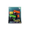 Pistole 2ks 12cm plast na pěnové náboje + 6ks nabojů na kartě