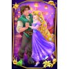 Minipuzzle Krásné princezny/Disney Princess 54dílků 4 druhy v krabičce 6x9x4cm 40ks v boxu