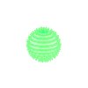 Míček masážní antistresový guma 8cm na baterie se světlem 6ks v boxu