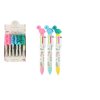 Tužka/pero dinosaurus 6 barev 17 cm plast 4 barvy 36ks v boxu