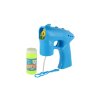 Bublifuk pistole modrá plast 13cm + náplň na baterie na kartě