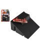 Skateboard prstový šroubovací s rampou plast mix druhů na kartě 20x29x7cm