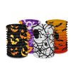 Lampion válec Halloween papír 15x15cm v sáčku (bez hůlky) 4 druhy karneval
