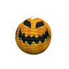 Lampion koule Halloween papír průměr 25cm v sáčku (bez hůlky) 4 druhy karneval