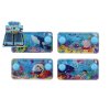 Vodní hra hlavolam 11x6cm plast mořský svět 4 druhy 24ks v boxu