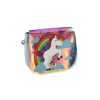 Kabelka/Taška duhová jednorožec plast 4 barvy v sáčku 17x15x3cm