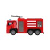 Auto hasiči plast 14cm na zpětné natažení 2 druhy 8ks v boxu