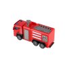 Auto hasiči plast 14cm na zpětné natažení 2 druhy 8ks v boxu