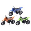 Motorka terénní plast 12cm 3 barvy v krabičce 15x10x6cm 12ks v boxu