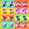 Pexeso v sešitu 64ks Tlapková patrola/Paw Patrol 21,5x21,5cm