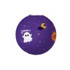 Lampion koule Halloween papír průměr 30cm v sáčku (bez hůlky) 4 druhy karneval