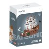 Stavebnice mini KOCO loď Bludný Holanďan plast 320ks v krabičce 11x15x6cm