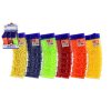 Kuličky do pistole 800ks 6mm plast 6 barev v plastové krabičce 7x17cm 24ks v boxu