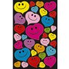 Samolepky Barevná usměvavá srdíčka 30 ks