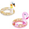 BESTWAY 36306 - Nafukovací kruh se třpytkami- plameňák, labuť, průměr 61 cm