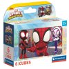 Clementoni - Obrázkové kostky - Spidey a jeho úžasní přátelé 6 kostek