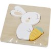 BABU - Ručně vyráběné puzzle - Králíček