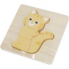 BABU - Ručně vyráběné puzzle - Kočička