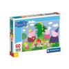 Clementoni - Puzzle 60 Prasátko Peppa