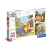 Clementoni - Puzzle 3x48 Čtvercové Disney Medvídek Pú