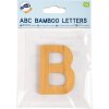 small foot Bambusové písmeno B