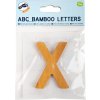 small foot Bambusové písmeno X