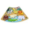 2Kids Toys Dřevěné puzzle Safari propojitelné