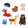2Kids Toys Dřevěné puzzle Lesní zvířátka propojitelné