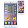 Hra digitální tetris Brick Game elektronická smartphone na baterie 4 barvy Zvuk