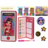 RAINBOW HIGH Zápisník mobil A6 s perem a nálepkami 4 barvy