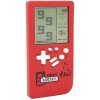 Hra retro digitální Tetris Brick Game padající kostky Červená na baterie Zvuk