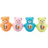 Medvídek Roly Poly baby zvířátko kývací méďa 10cm 5 barev pro miminko