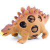 Dinosaurus strečový mačkací míček 5-9cm antistresový bublinový mění barvy