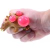 Dinosaurus strečový mačkací míček 5-9cm antistresový bublinový mění barvy