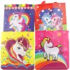 Taška dárková Jednorožec 27x30cm holčičí různé druhy plast