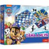 TREFL Hra Dáma a Mlýn Tlapková Patrola (Paw Patrol) 2v1 *SPOLEČENSKÉ HRY*