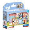 Clementoni - Obrázkové kostky - BLUEY 6 kostek