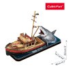 CubicFun - Puzzle 3D Čelisti Útok žraloka 242 dílků