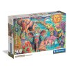 Clementoni - Puzzle 500 Karneval slonů