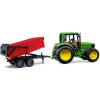 BRUDER 02057 (2057) Set traktor John Deere 6920 + sklápěcí valník červený