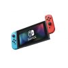 Nintendo Switch console with neon blue&red Joy-Con