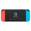 Nintendo Switch console with neon blue&red Joy-Con