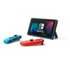 Nintendo Switch console with neon blue&red Joy-Con