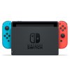 Nintendo Switch console with neon blue&red Joy-Con